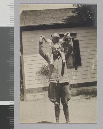 Laurie Smith and child