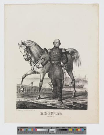 B. F. Butler. Maj. Genl. U.S.A