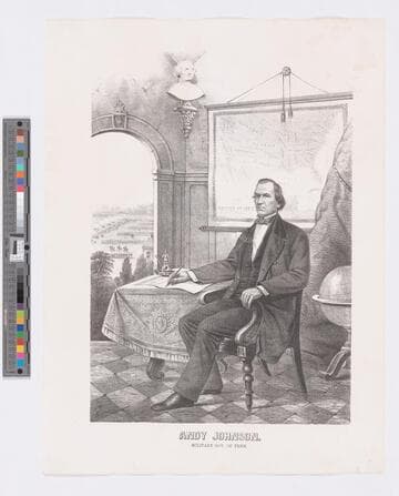 Andy Johnson. Military Gov. of Tenn