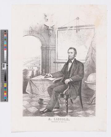 A. Lincoln. President of the U.S