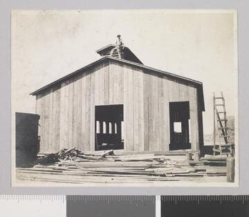 Jack London ranch barn