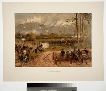 Battle of Kenesaw [sic] Mountain, charge of Logan's corps