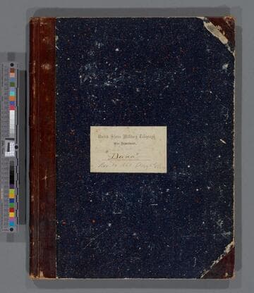 "Dana", Nov. 30, 1863 Aug. 2d, 1864