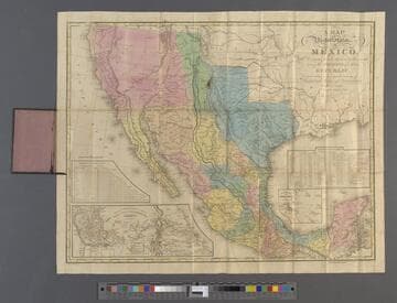 A map of the United States of Mexico : as organized and defined by the several acts of the congress of that republic constructed from a great variety of printed and manuscript documents / by H.S. Tanner