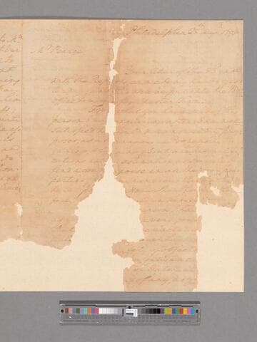 Letter from George Washington to William Pearce