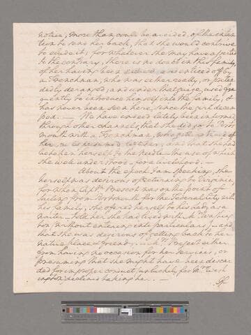 Letter from George Washington, Philadelphia, to Joseph Whipple