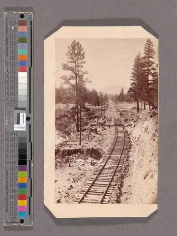 Truckee River below Truckee Station, looking west toward Donner Lake