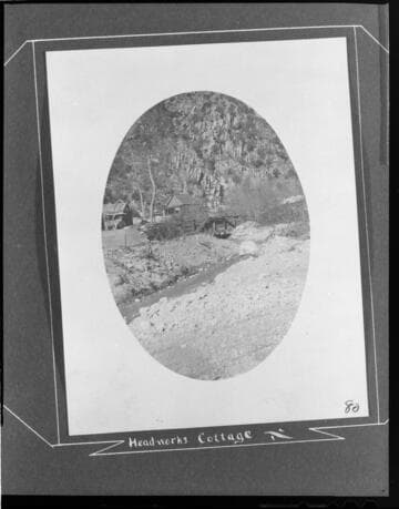 The Headworks cottage at Santa Ana River #1 Hydro Plant