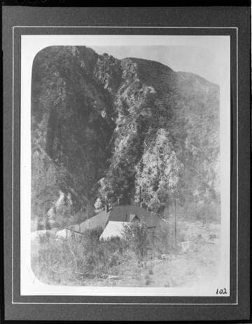 Believed to be an operator's cottage at Santa Ana River #1 Hydro Plant