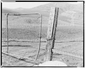 Distribution Lines - Claim, Malibu fire area - Gate