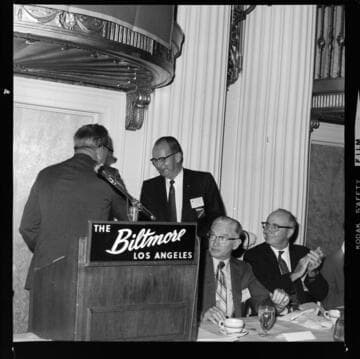Awards banquet and conference at the Biltmore Hotel