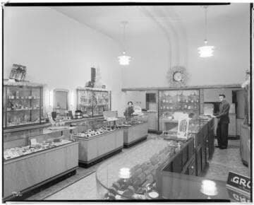 L1.3 - Lighting, stores - Jack Posner's Jewelry Store