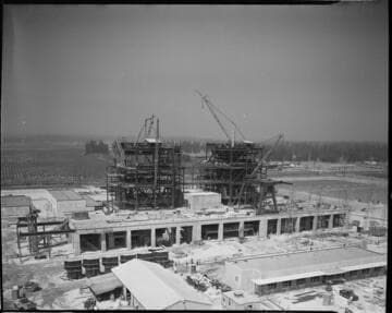 Construction of Etiwanda Generating Station