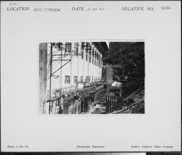 Big Creek PH #2 - 11kV construction substation