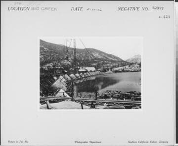 Big Creek, Florence Lake Dam