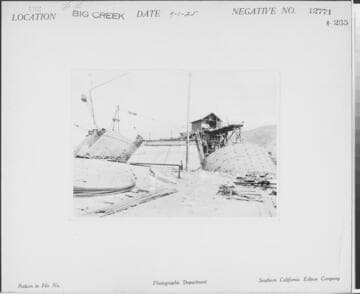 Big Creek, Florence Lake Dam