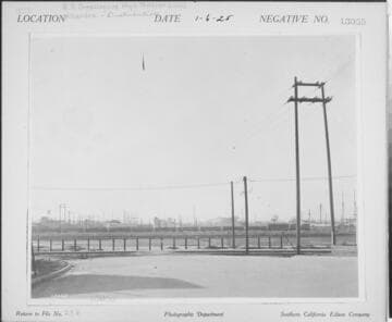 Distribution Lines - Railroad crossings of high tension lines