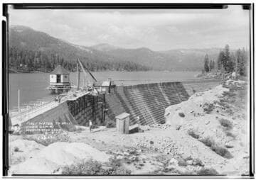 Big Creek Huntington Lake Dams