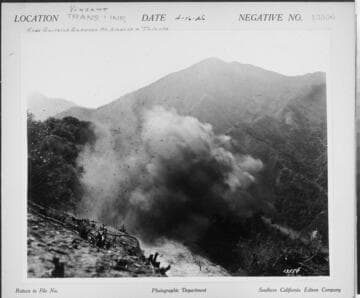 Vincent Transmission Line - road construction