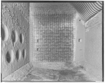 Long Beach Steam Station probably Plant #2 - Boiler #47 - Interior