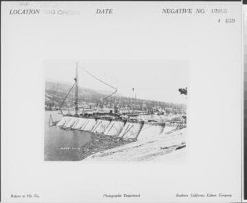 Big Creek, Florence Lake Dam