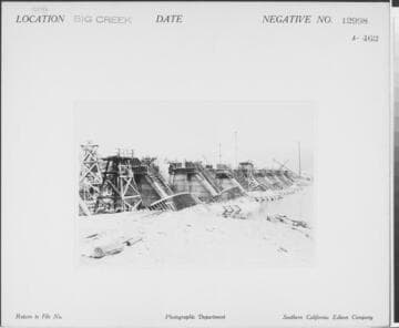 Big Creek, Florence Lake Dam