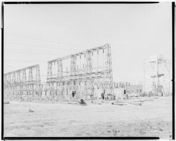 Barre Substation construction