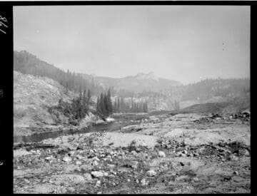 Big Creek - Mammoth Pool - Burning in Kaiser Creek area