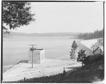 Big Creek, Shaver Lake Dam