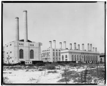 Long Beach Steam Station (misc.) - Plant #3 on left