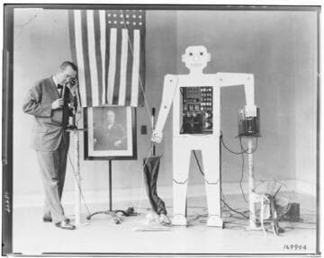 D2.1 - Displays, misc. - Mechanical Man display