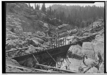 Big Creek, Shaver Lake Dam