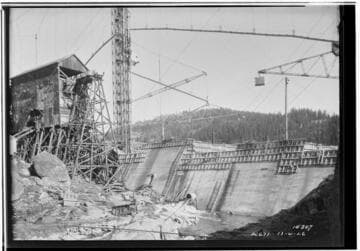 Big Creek, Shaver Lake Dam