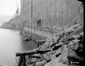 Big Creek, Huntington Lake Dams