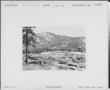 Big Creek, Florence Lake Dam