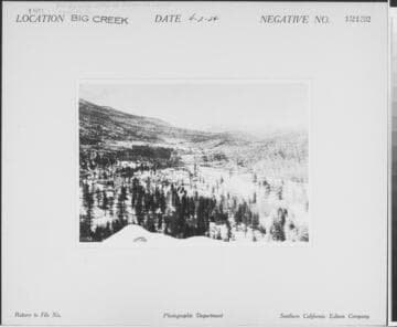 Big Creek, Florence Lake Dam