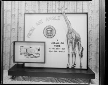 General Office display window