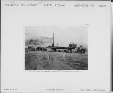 Big Creek, Florence Lake Dam
