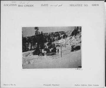 Big Creek, Florence Lake Dam