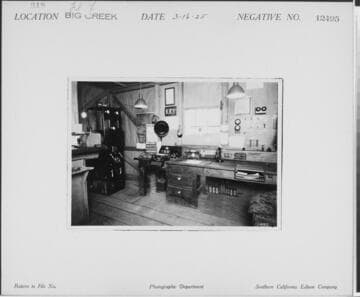 Big Creek, Florence Lake Dam