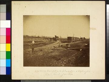 Loudon & Hampshire and Alexandria & Washington RR junctions