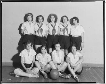 Edison Girls Basketball Team 1932