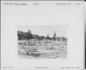 Big Creek, Florence Lake Dam