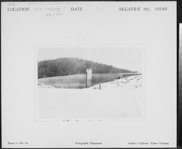 Big Creek Huntington Lake Dams