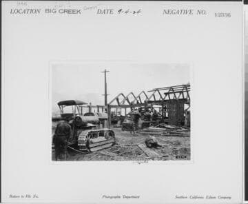 Big Creek, Florence Lake Dam
