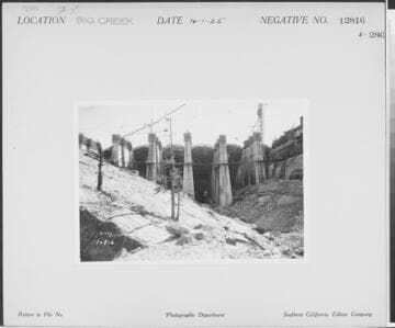 Big Creek, Florence Lake Dam