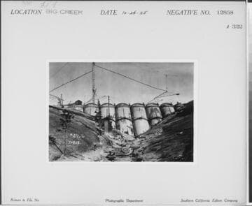 Big Creek, Florence Lake Dam