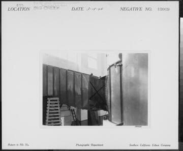 Big Creek Powerhouse #3 - PH #3 after penstock accident