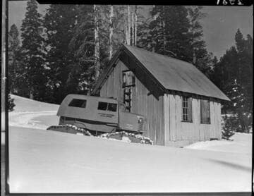 Big Creek snow survey. Sno