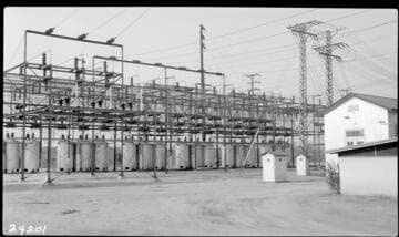 Anita Substation 66kV Rack